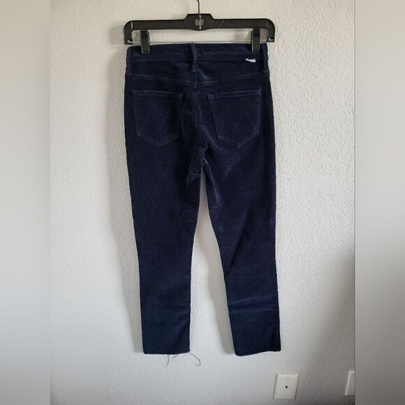 MOTHER corduroy mid rise dazzler in  hopscotch - Picture 2 of 6